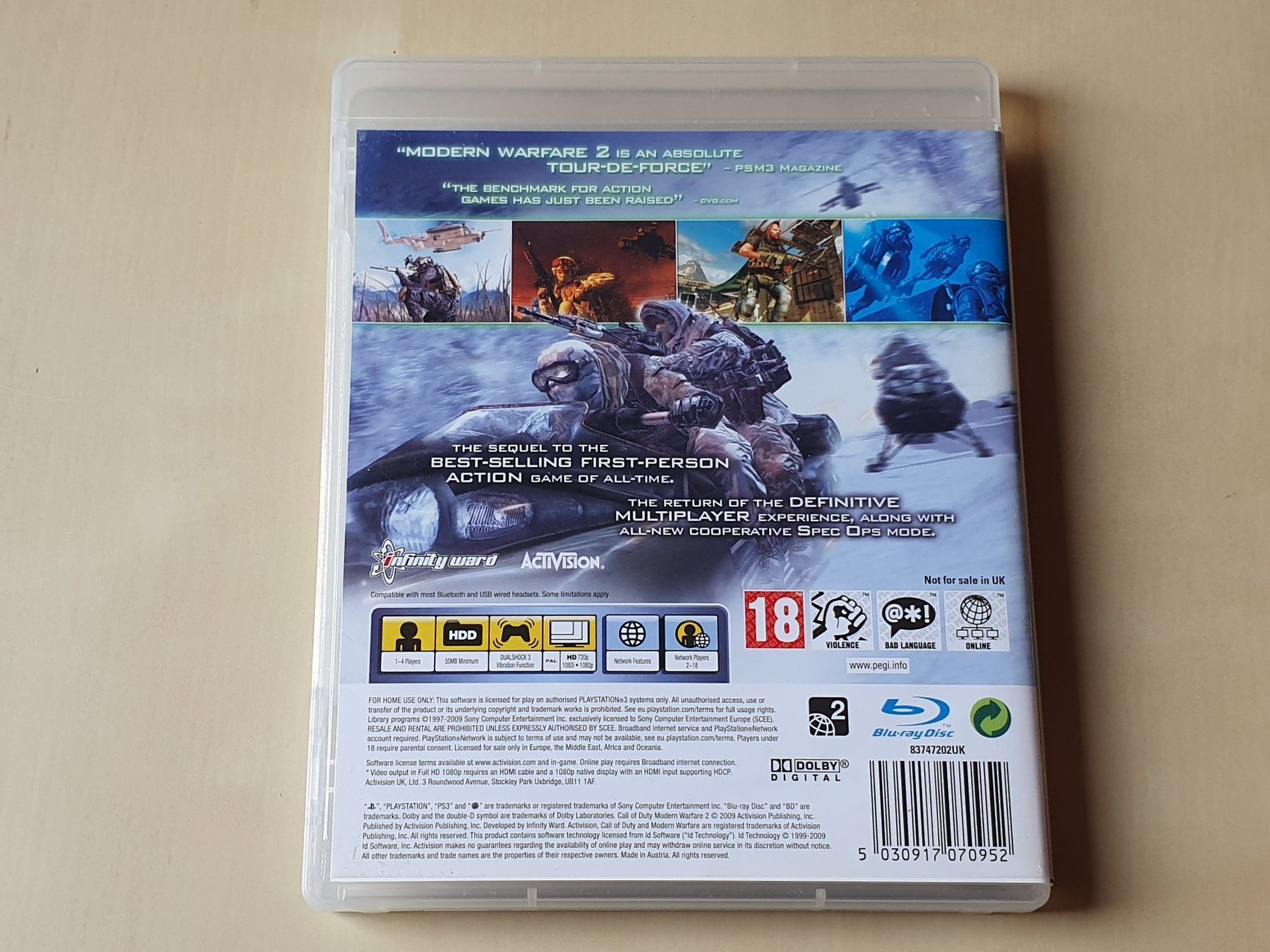 Sony Giochi: Call of Duty Modern Warfare 2 – Usato da Stansstad venduto da collectorsshop 1