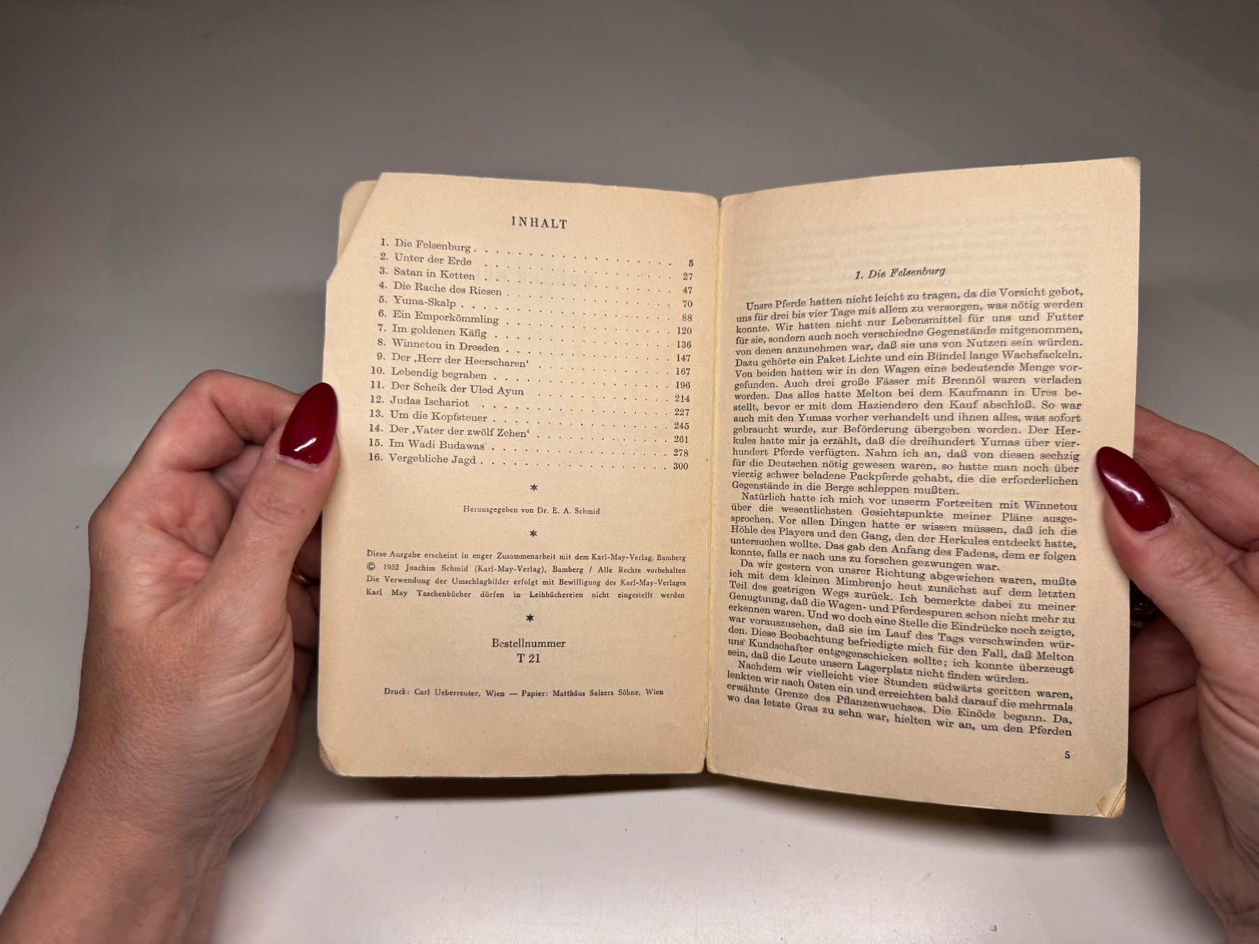 Libri: ROMAN: Karl May, Krüger Bei – Usato da Grosswangen venduto da Kleine.Knoepfe 4