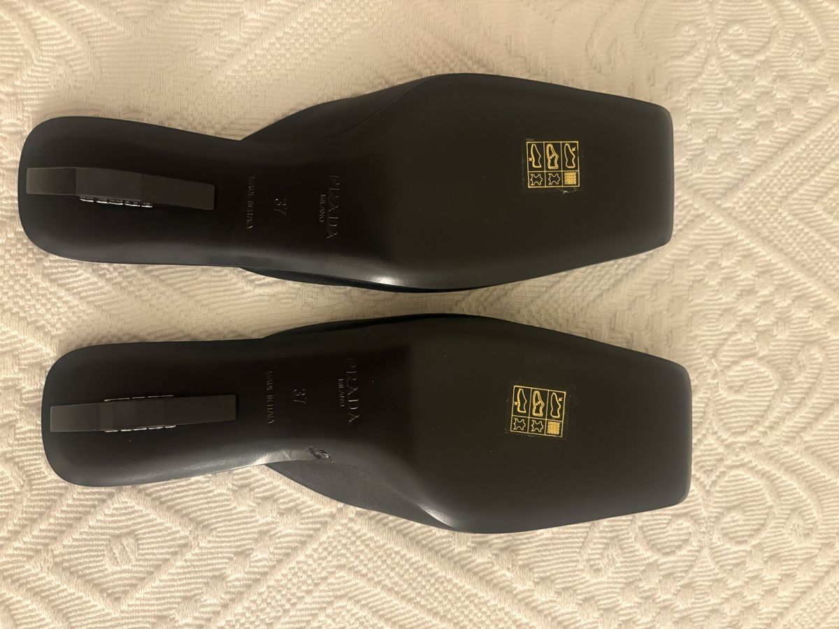 Prada Scarpe da donna: Prada satin slides 37 – Nuovo (secondo la descrizione) da Zürich venduto da ritzo1 4