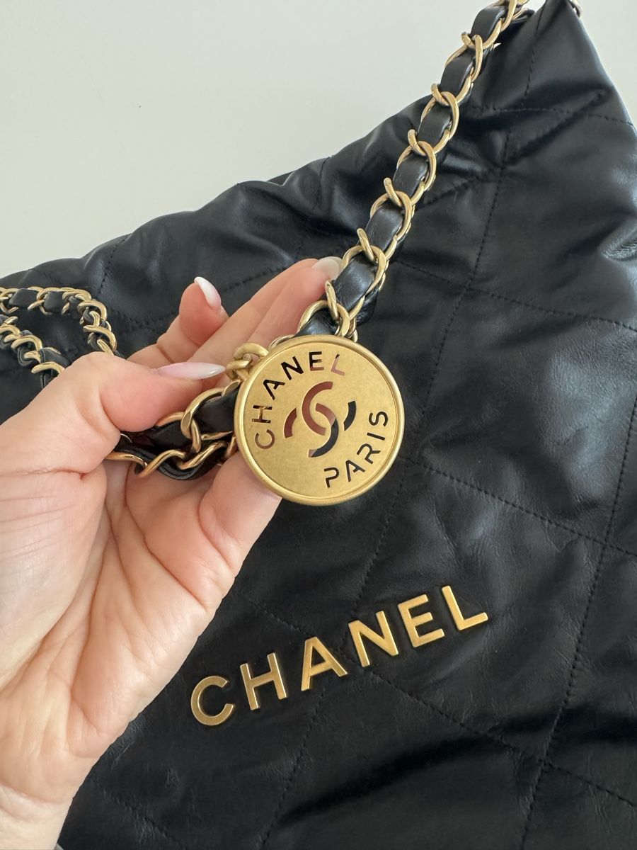 Chanel Borse da donna: Chanel 22 Black – Usato da Solothurn venduto da Vintage87 3