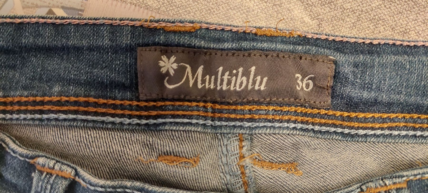 Jeans: Jeans-Hose Gr. 36 kurz – Nuovo (secondo la descrizione) da Langendorf venduto da MASENI25 5