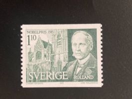 Schweden 1975 Nobelpreis 1915 Romain Rolland Literatur postf