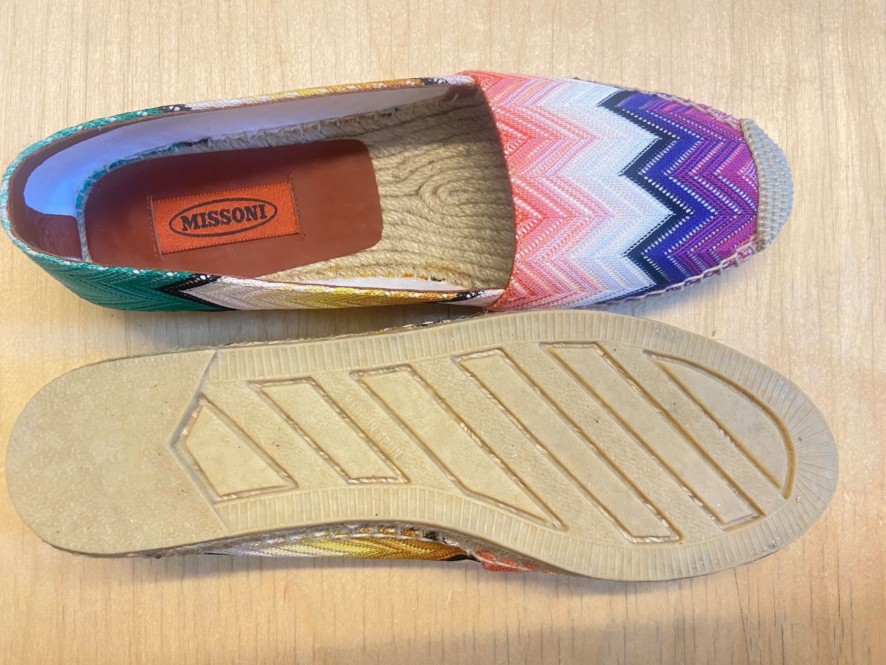 Missoni Scarpe da donna: Missoni, Espadrilles, Gr. 37/38, neu mit Karton – Usato da Zürich venduto da Pokimoki_1 2