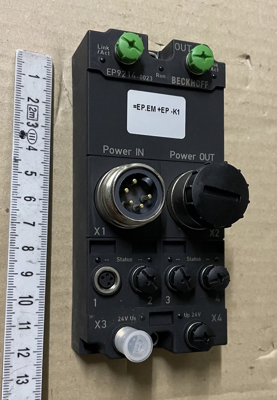Beckhoff Componenti elettronici: Beckhoff Modul EP9214-0023 neuwertig – Nuovo e nell'imballaggio originale da Sins venduto da 3985schluckti 4