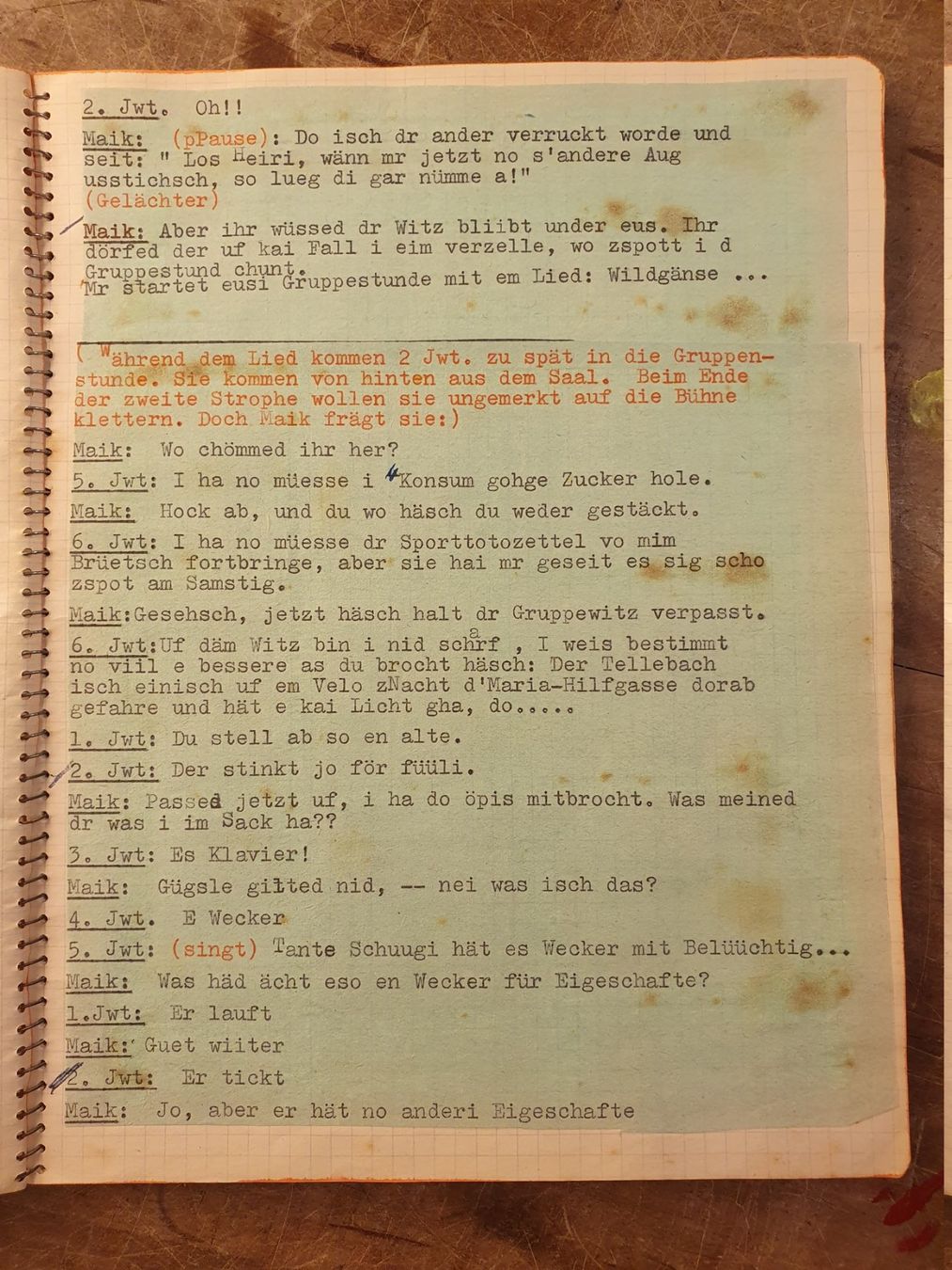 Libri: Pfadi Notizbuch ca 1953 – Usato da Zürich venduto da loosebone 4