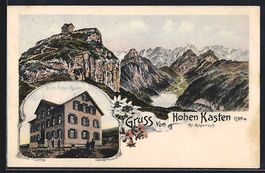 AK Hoher Kasten, Panorama mit Hotel