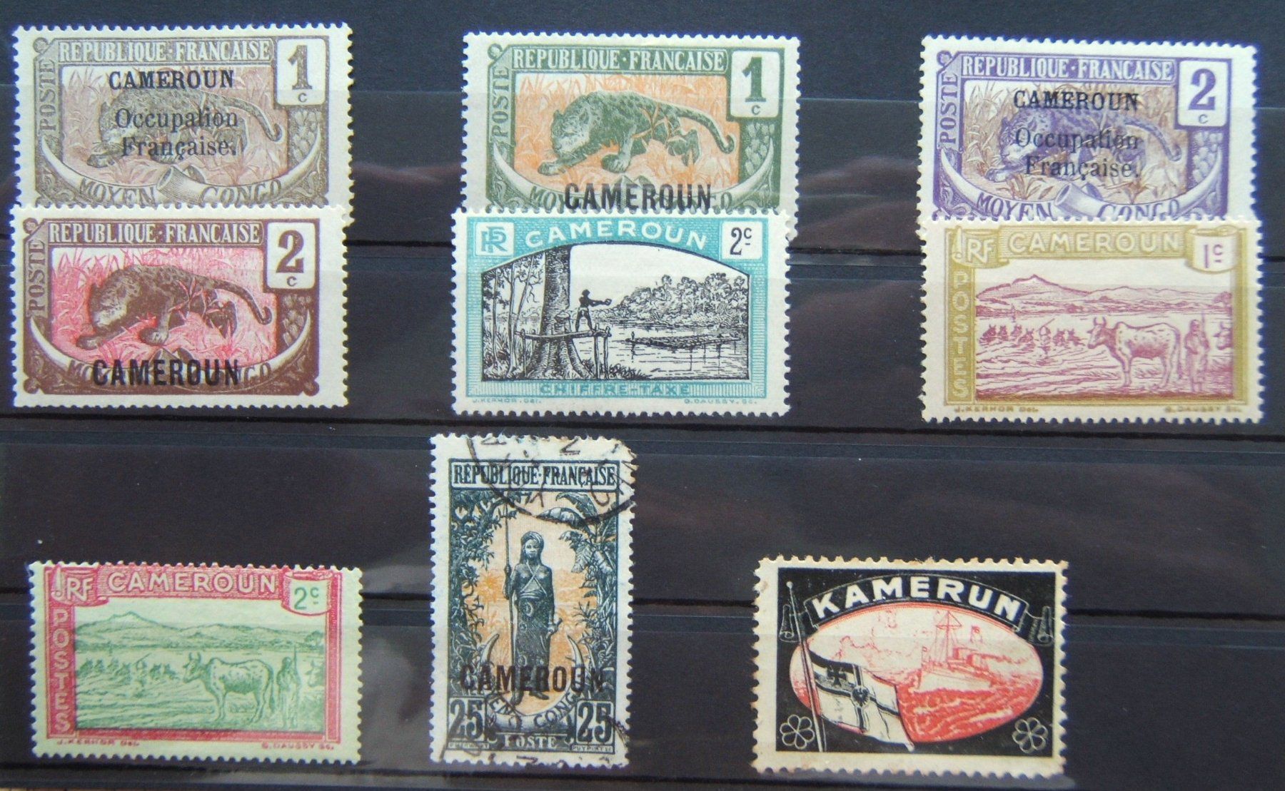 Tutti i francobolli: LOT KAMERUN – Usato da Brunnen venduto da Nonne04
