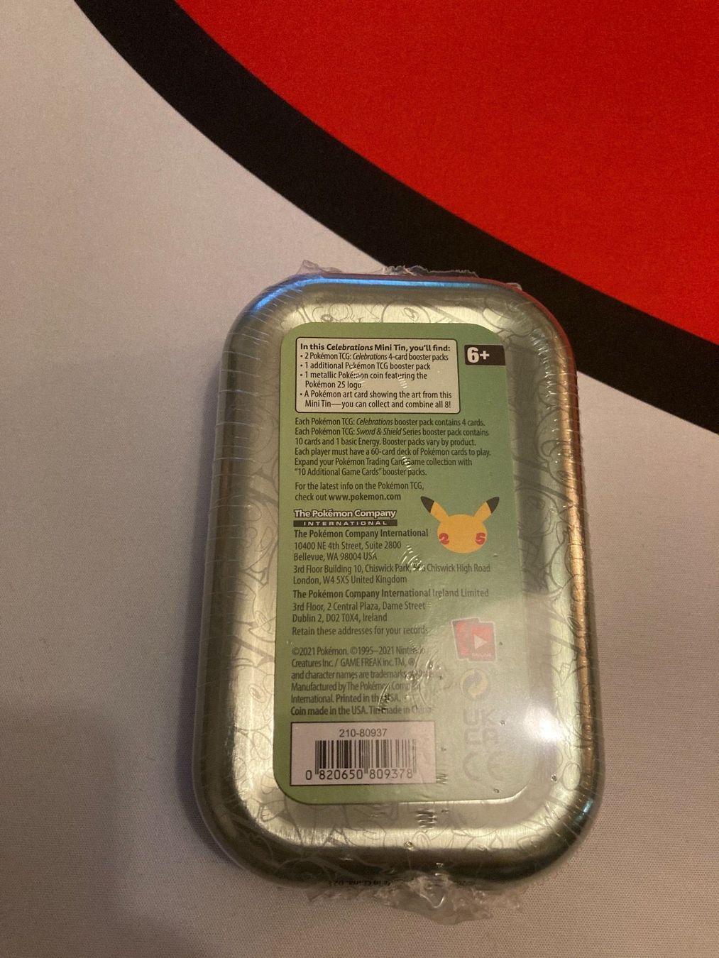 Pokémon Carte collezionabili: Pokemon Celebrations Mini Tin Box Eng – Usato da Küssnacht am Rigi venduto da Ebikoner 2