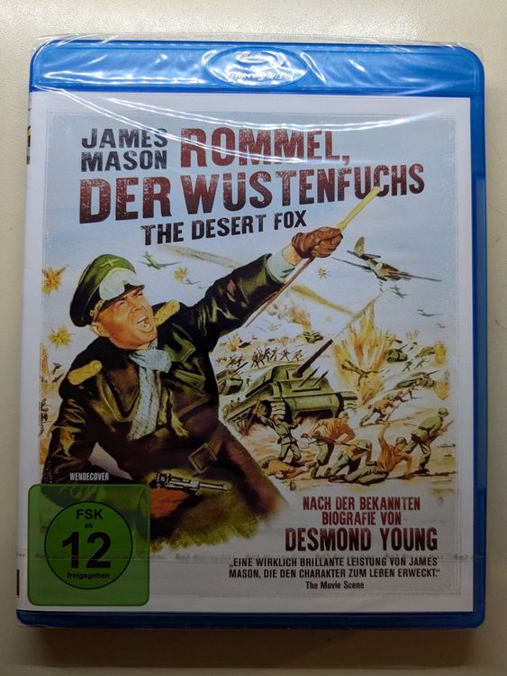 Rommel, der Wüstenfuchs [Blu-ray/neu & OVP] (Neu und originalverpackt ...