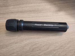 Heser BackUp Tauchlampe - älteres Modell, LED-Kopf schwach