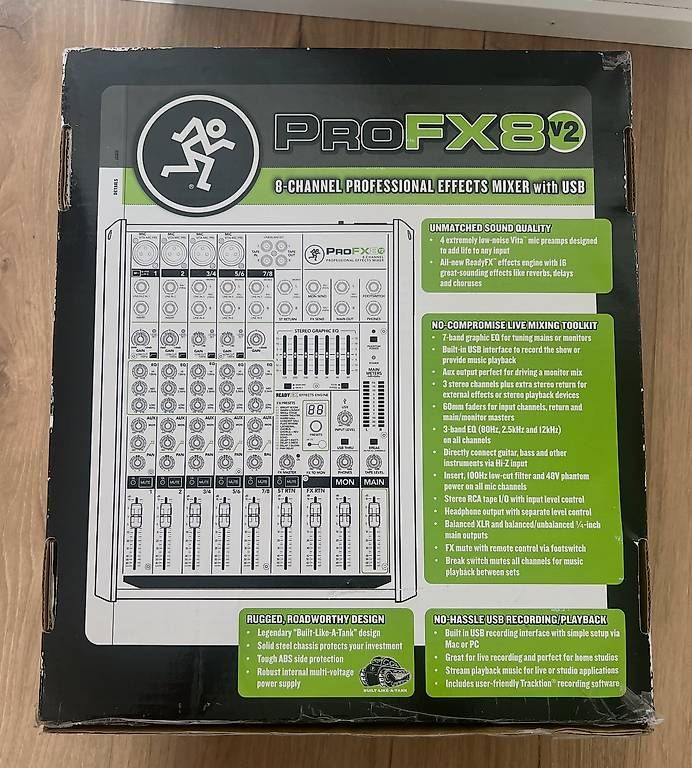 Console di mixaggio: Mackie ProFX8 v2  Table de mixage USB avec effets – Usato da Chézard-St-Martin venduto da Fil_c2mn 3