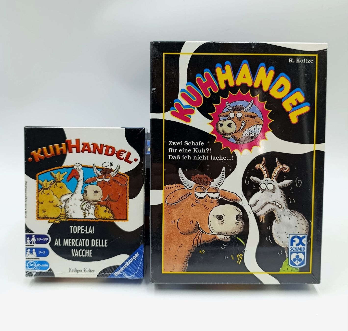 Ravensburger Giochi: 2 Kuhhandel Kartenspiel, neu – Nuovo e nell'imballaggio originale da Wil SG venduto da Donaldus