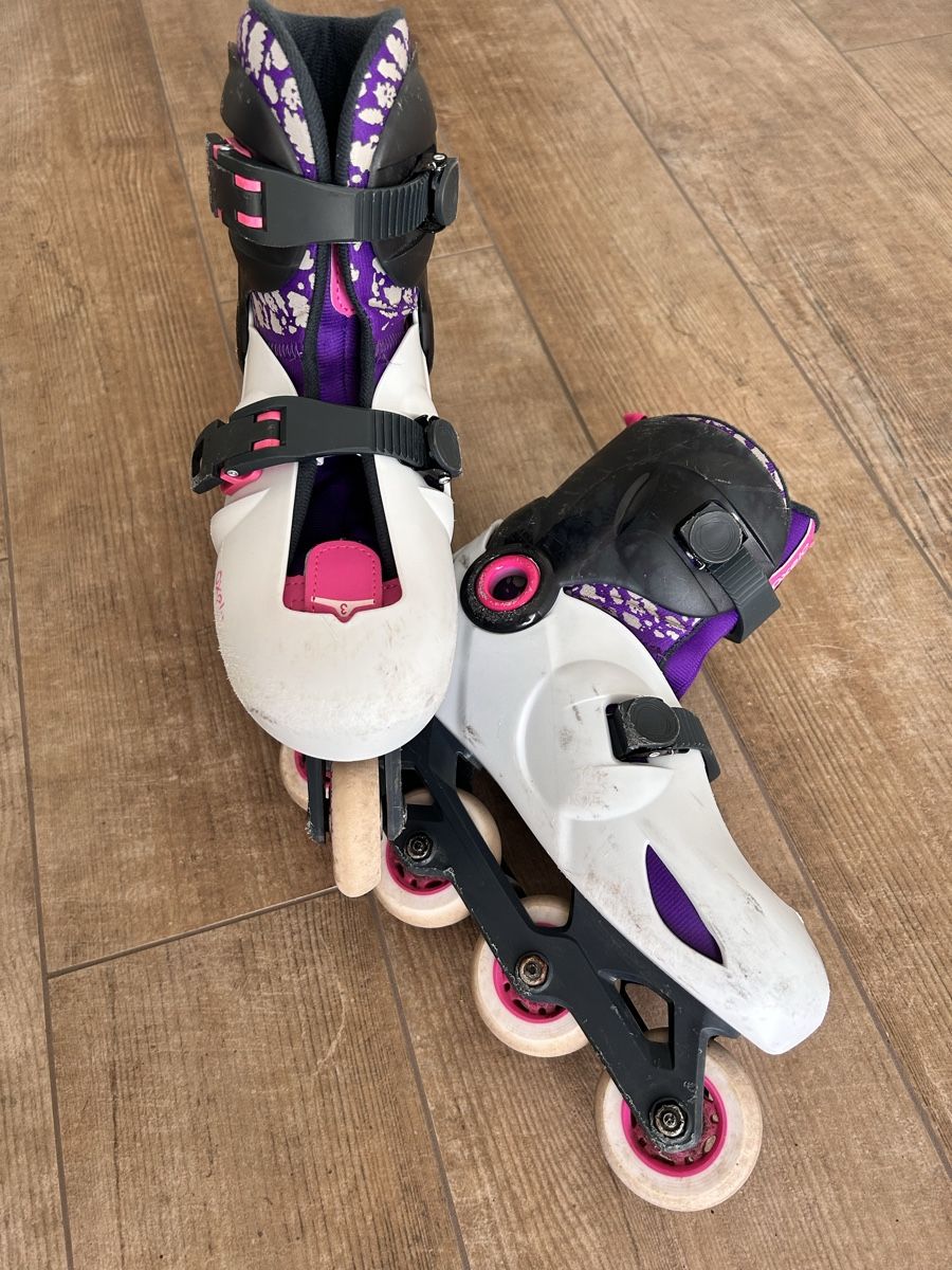 Decathlon Pattini in linea & Pattini a rotelle: Inline Skates verstellbar – Usato da Biberist venduto da novasister79 2