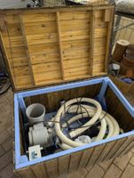 Salzwasser Pool Filter Pumpe - komplett einsatzbereit