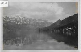 Murg am Walensee vom See aus