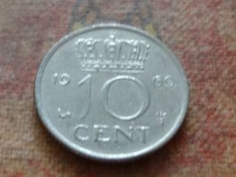 PAYS-BAS  Nederland  10  Cent  1969  (P)