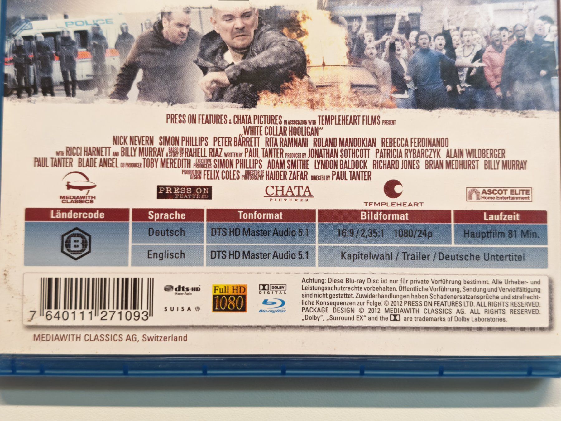 Tutti i DVDs: White Collar Hooligan – Usato da Liestal venduto da Kratzilla 3