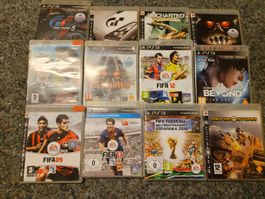 Playstation 3 Spiele Konvolut guter Zustand 12 Games