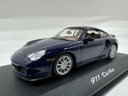 Porsche 911 Turbo (996) 1:43, inkl. Acrylbox, MINICHAMPS