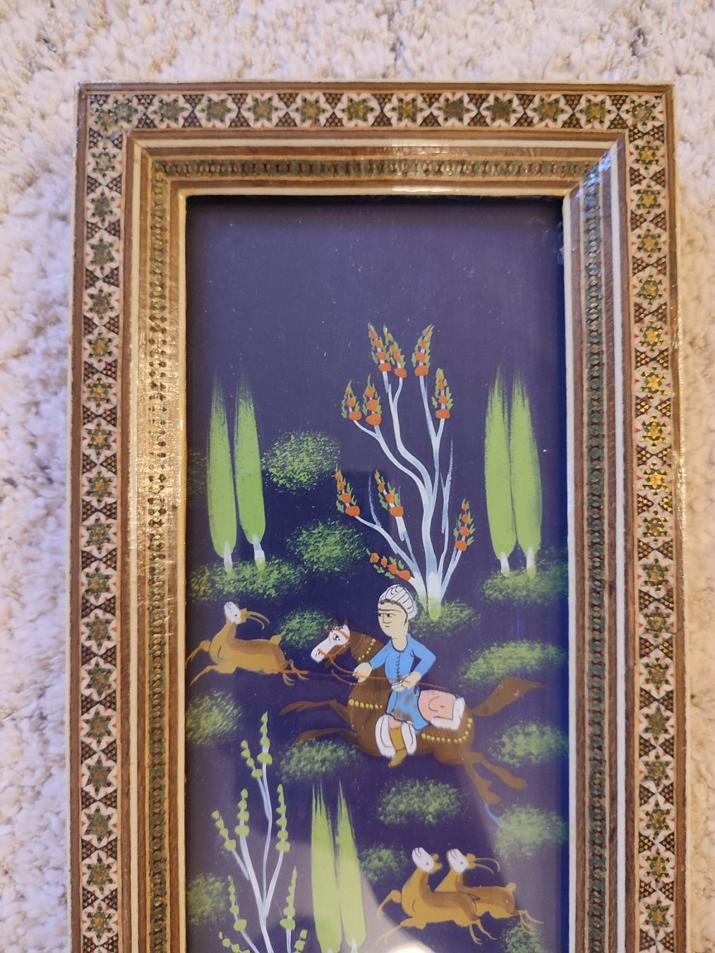 Dipinti: Grande peinture / miniature Persane – Usato da Bougy-Villars venduto da Vogue 1