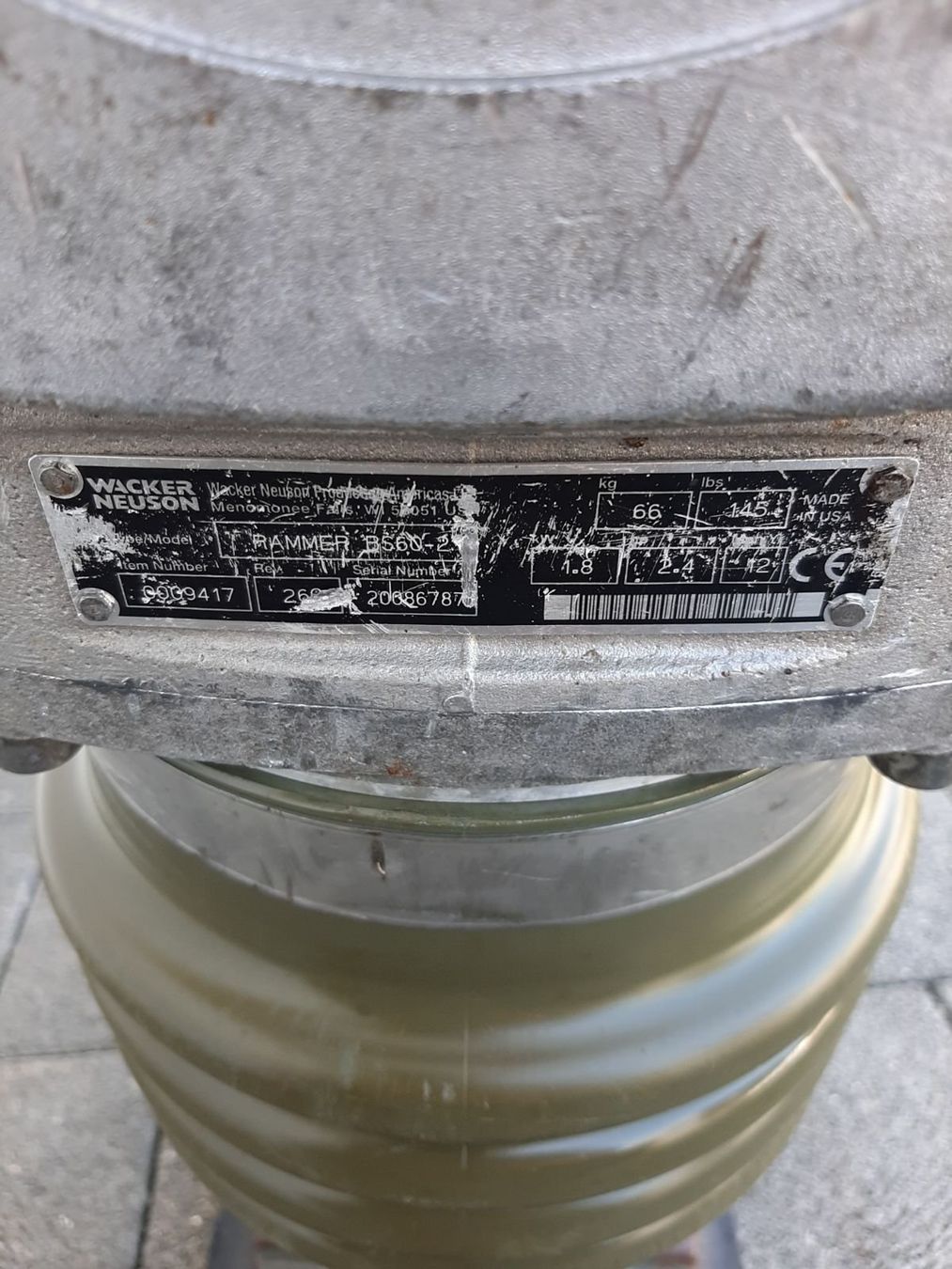 Wacker Neuson Tutte le macchine: Grabenstampfer Rammer Wacker Neuson – Usato da Rain venduto da Kleinmoto 5