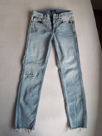 Polo Ralph Lauren Jeans Tompkins Size 26, Light Wash