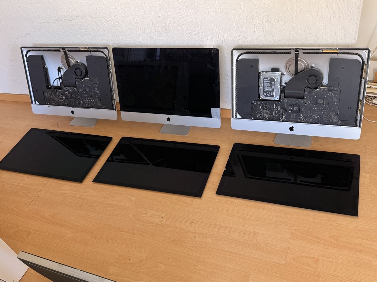 Apple PCs: 3x iMac 27 + 3x Display  – Defekt aus frauenfeld von mac_c7jc