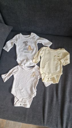 Süsses 3er-Set Langarm-Bodys von Disney Baby (Winnie Pooh) 