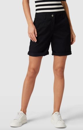 Tom Tailor, Chino Bermudas, schwarz, Gr. 36