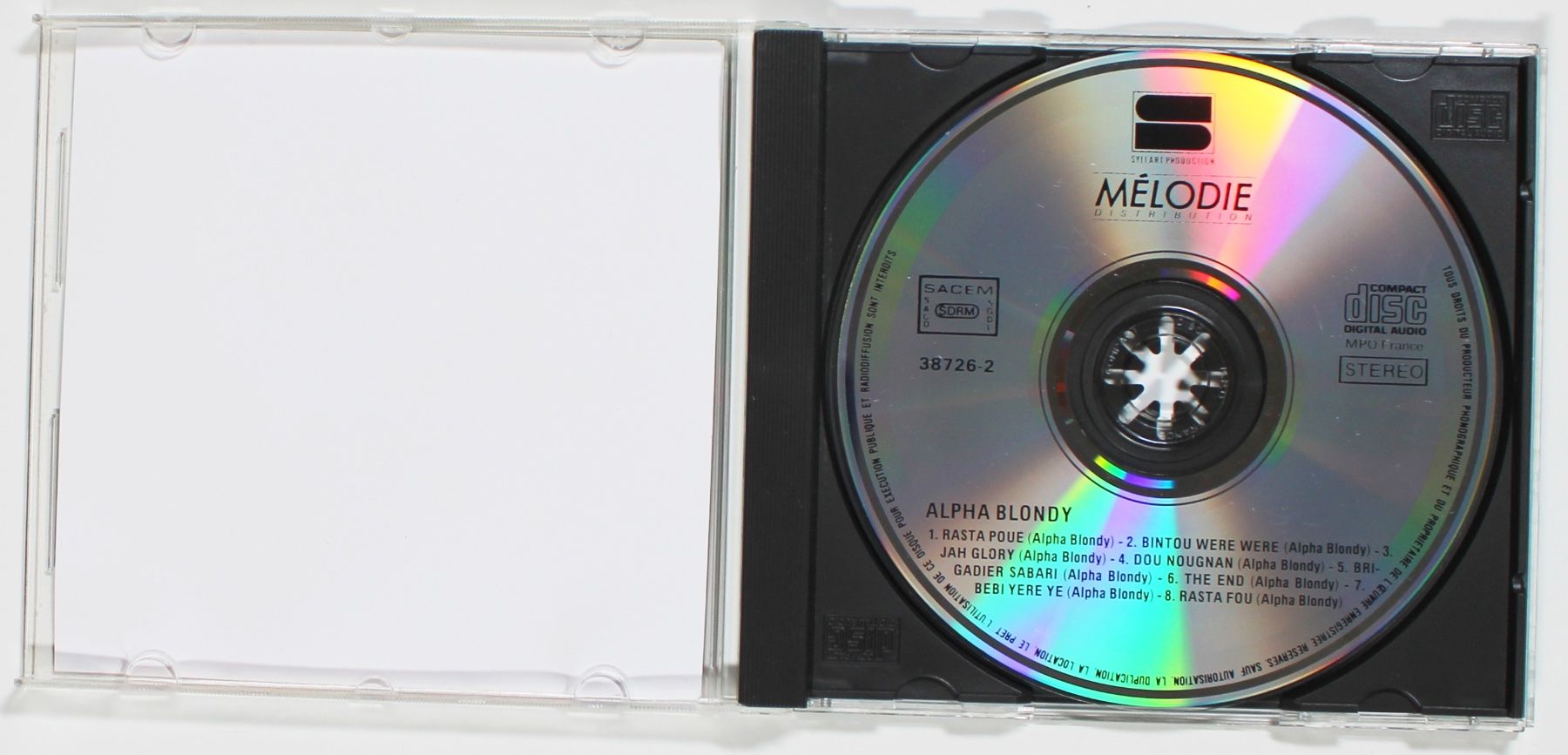 CD: CD - ALPHA BLONDY - Rasta Poué – Usato da Brüttisellen venduto da Collector-Corner 1