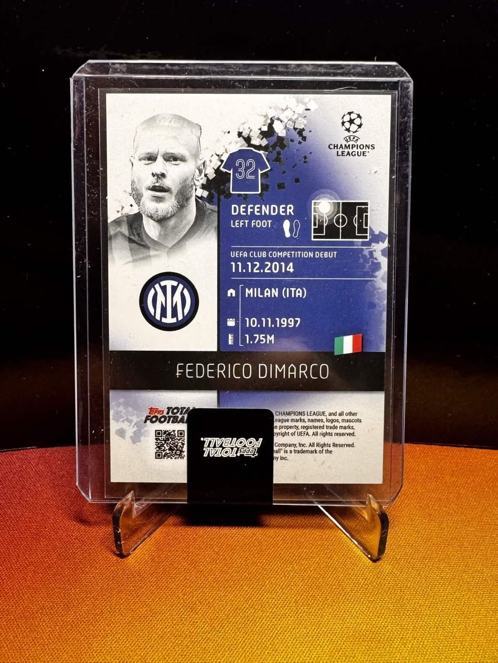 Topps Carte collezionabili: Federico Dimarco / Going Global 25/50 / TTF Exklusiv Insert – Nuovo (secondo la descrizione) da Berneck venduto da GL-Tradingcards 2