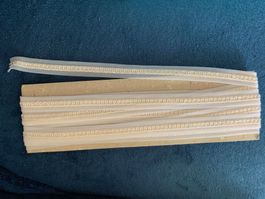 Borte Band spitze weiss Creme 6 Verzierung nähen basteln