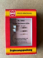 Busch 5992 Rechteck Leds Gelb
