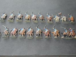 Zinnfiguren: Preussische Dragoner im Angriff (1756 - 1763)