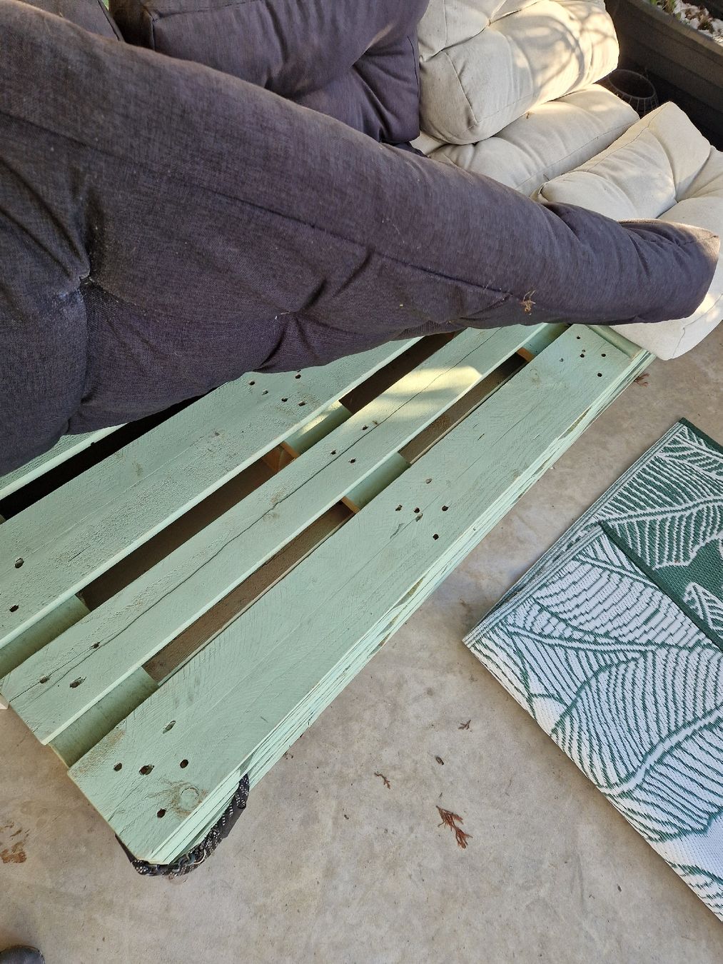 Paletten: Palettenmöbel Couch/Lounge, Outdoor geeignet – Gebraucht aus Heerbrugg von mik_k8bs 3