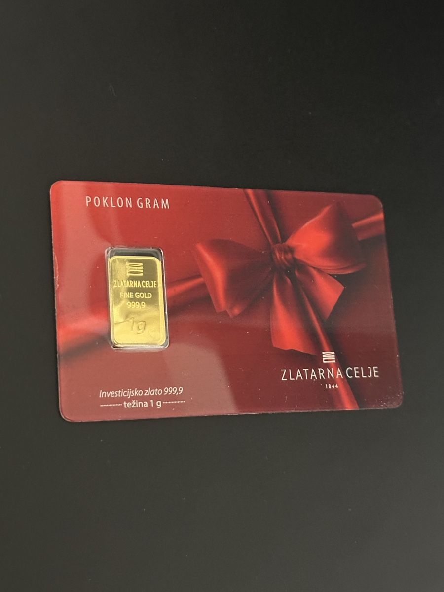 Metalli preziosi: Goldbarren 1g Slowenien – Nuovo e nell'imballaggio originale da Untersiggenthal venduto da byiggy