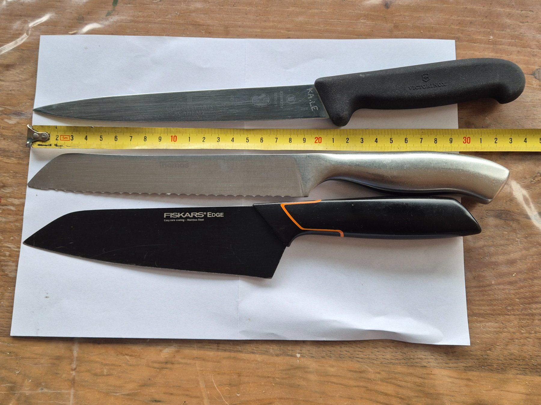 Coltelli da cucina: 3 couteaux de cuisine / pain – Usato da Monthey venduto da McAuthor 5