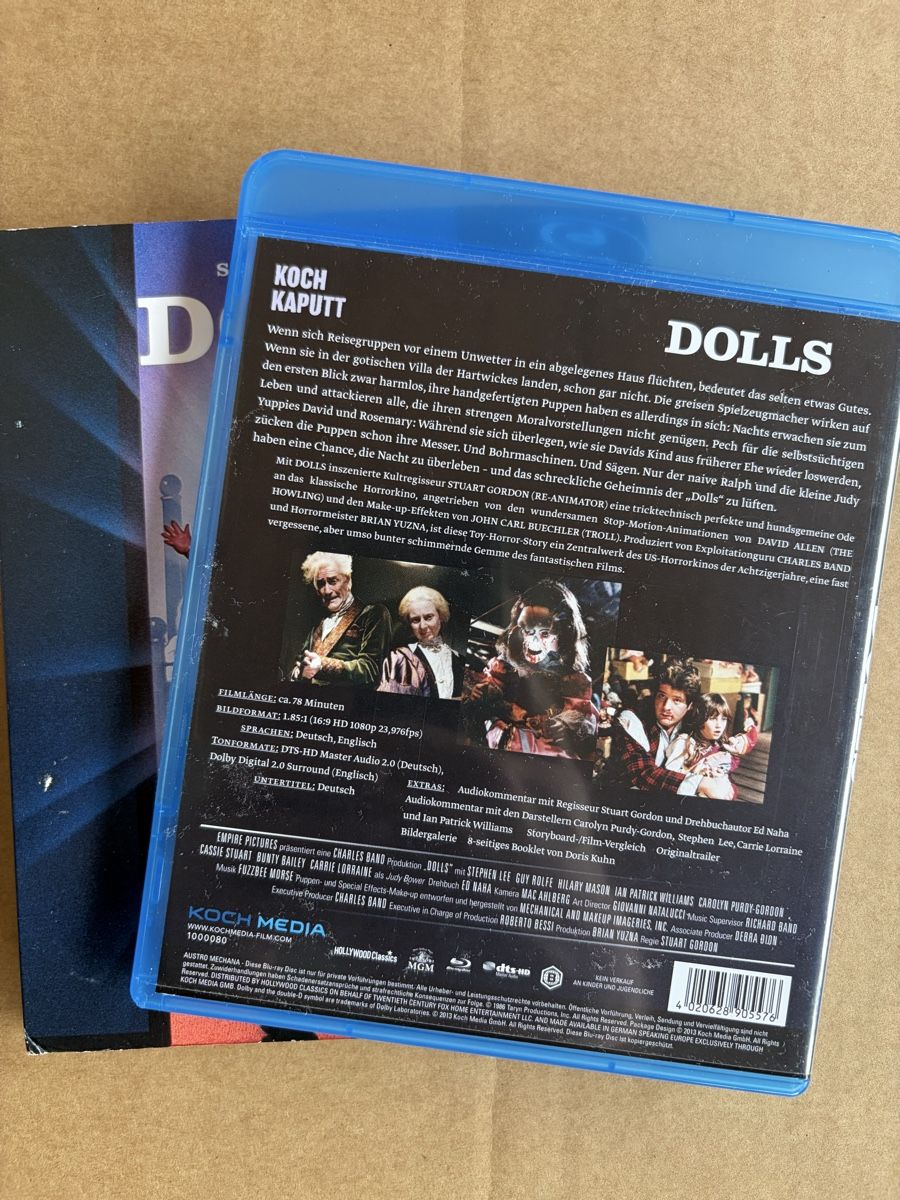 Tutti i DVDs: DOLLS (1987) – Usato da Inkwil venduto da RetrOhyeah_Schweiz 1
