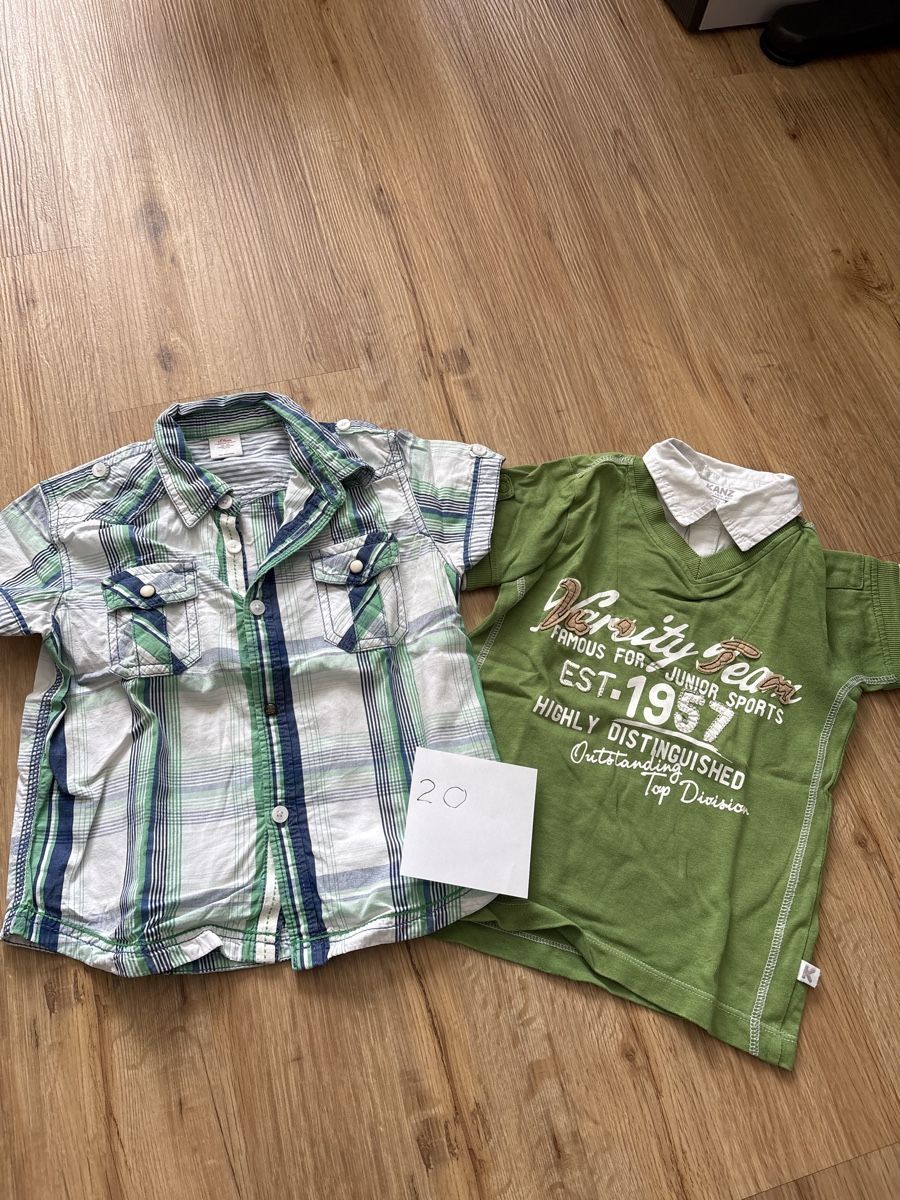 Hemden, T-Shirts & Polos: Jungen kurz Hemd 92/98 – Gebraucht aus Chur von copino
