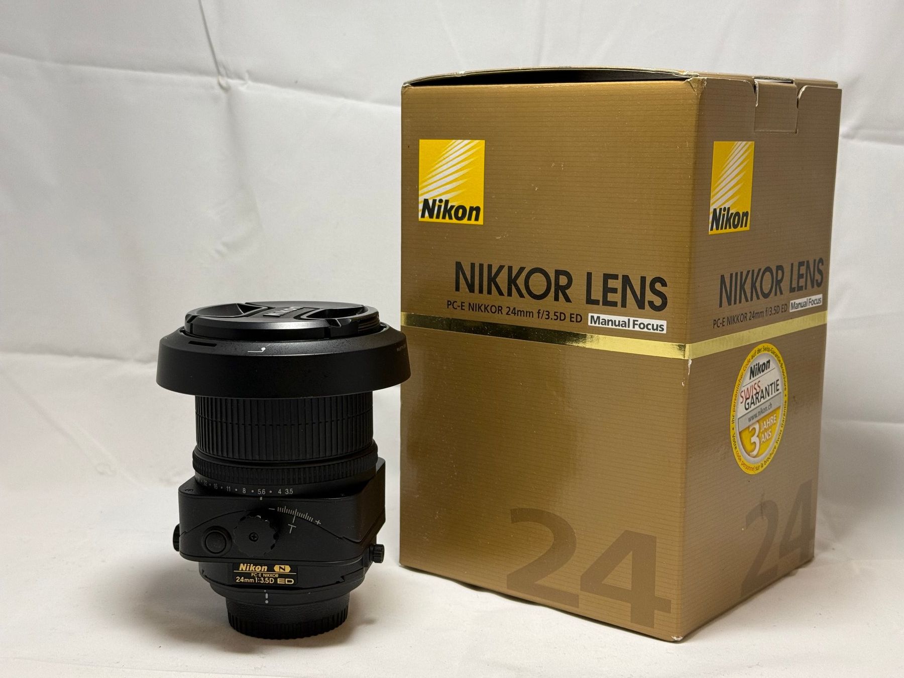 Nikkor Obiettivi: PC-E NIKKOR 24mm f/3.5D ED Tilt/ Shift – Usato da Zürich venduto da dngrossman