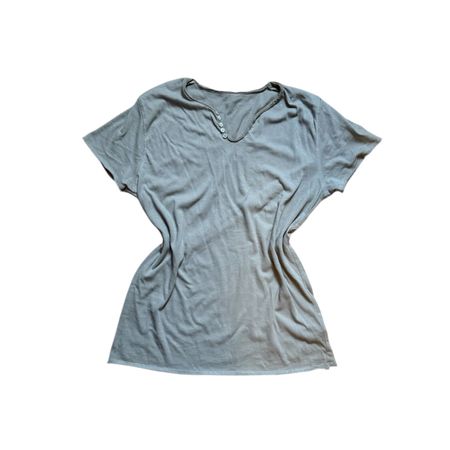 ZADIG VOLTAIRE tshirt henley shirt y2k  avantgarde vintage
