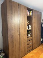 Schöner Kleiderschrank, braun, Pax/Ikea