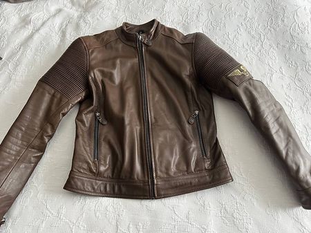 Damen Leder Blouson "Black Cafe London" Braunes Leder Gr.38