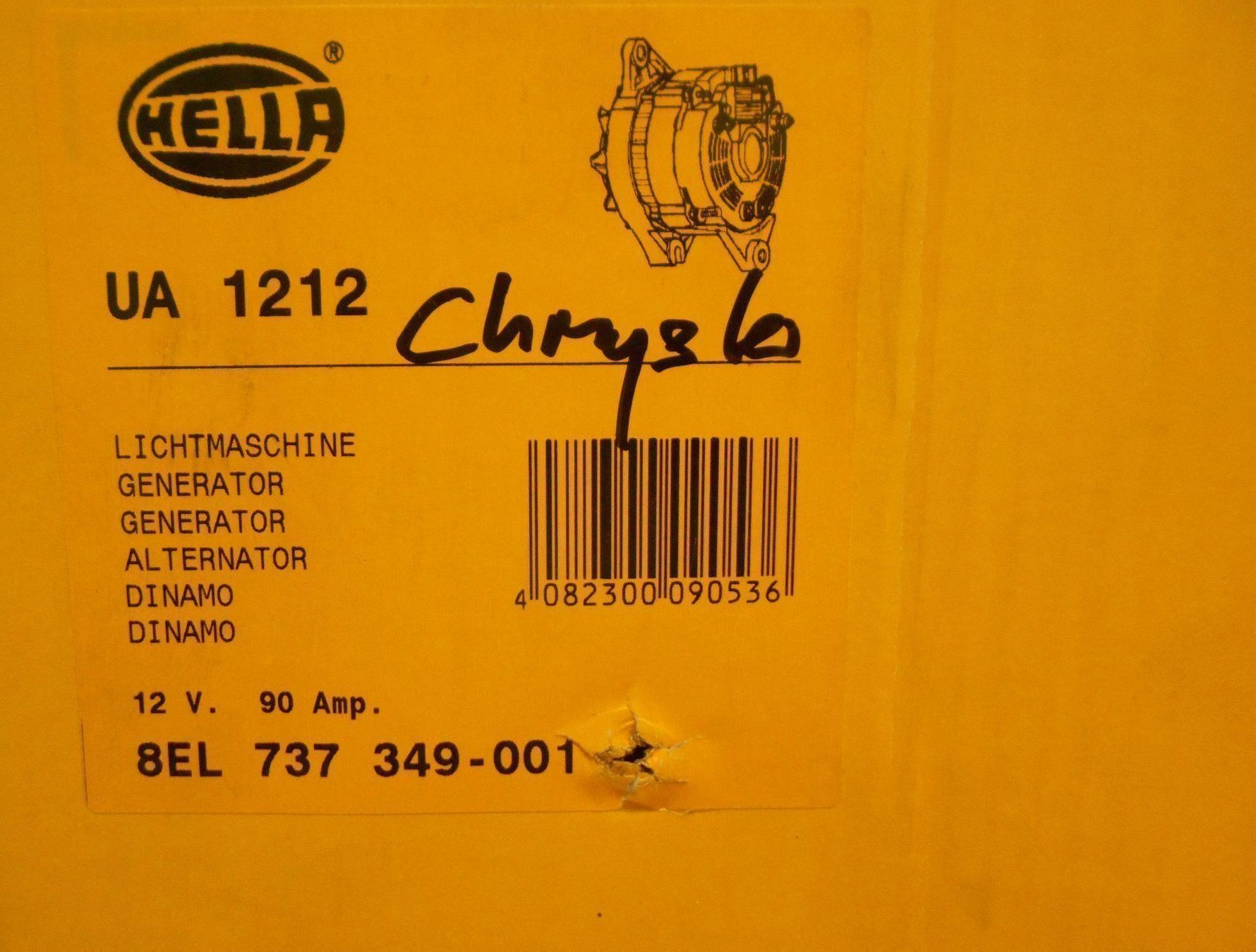 Chrysler Tutti pezzi di ricambio auto: Alternator + Anlasser für Young+Oldtimer – Nuovo e nell'imballaggio originale da Altstätten SG venduto da Ivo010