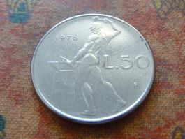 ITALIE  50  Lire  1976