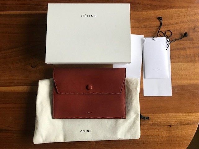 Celine Borse da donna: Celine Leder Knot Bag / Krawattentasche – Nuovo (secondo la descrizione) da Wilen b. Wollerau venduto da rosmarin13 8
