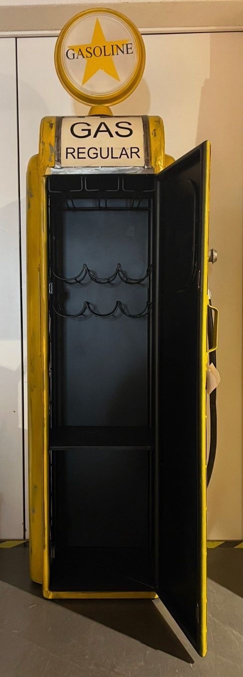 Altre raccolte & rarità: Unikat-Barschrank "Zapfsäule", gold – Nuovo (secondo la descrizione) da Kloten venduto da bilgeri01 1