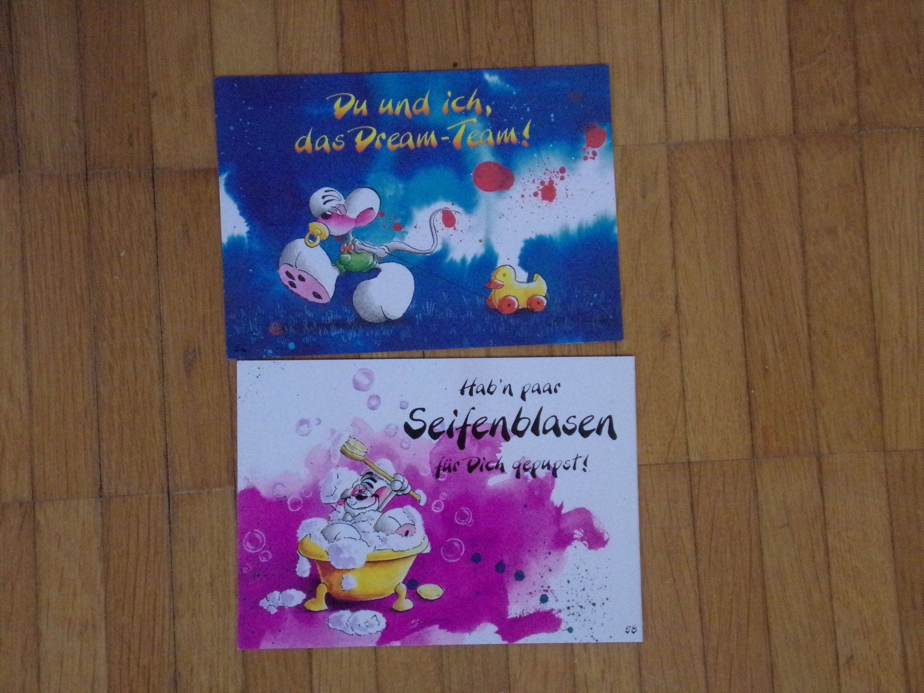 Cartes postales: Diddl Postkarten  2 Stück     Set O28 – D'occasion à Winterthur par Jessi_di