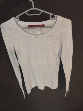 Joli Haut one step Manches Longues Bleu Ciel Taille S