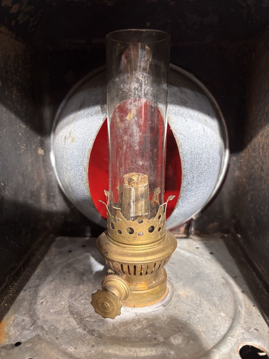 Lampade: Schöne Bahnlampe.  – Usato da Escholzmatt venduto da sukides55 2